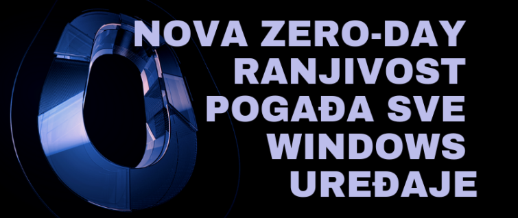 Nova Zero-Day ranjivost pogađa sve Windows uređaje