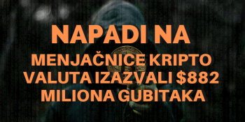 Napadi na menjačnice kripto valuta izazvali $882 miliona gubitaka