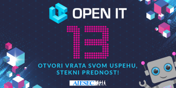 Prijavi se za Open IT i otvori vrata svom uspehu
