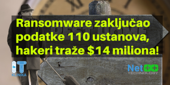 Ransomware zaključao podatke 110 ustanova, hakeri traže $14 miliona!