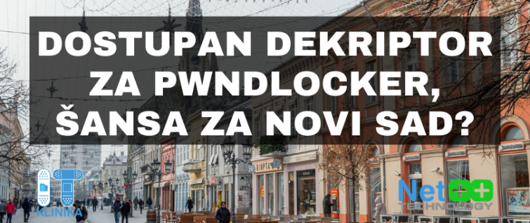 Dostupan dekriptor za PwndLocker, šansa za Novi Sad?