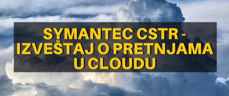 Symantec CSTR - izveštaj o pretnjama u cloudu