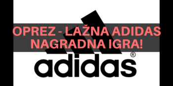 Oprez - lažna Adidas nagradna igra!