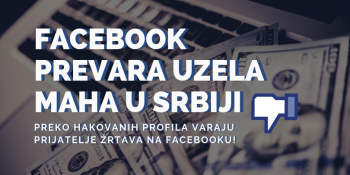 Facebook prevara uzela maha u Srbiji