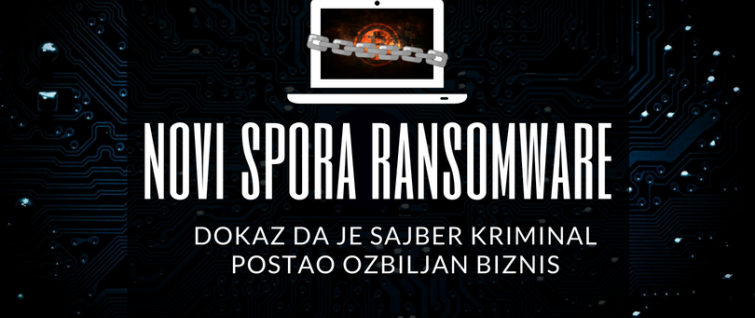 Novi Spora ransomware - dokaz da je sajber kriminal postao ozbiljan biznis