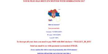 Prvi ransomware iz Srbije?