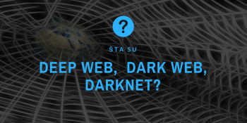 Šta su Deep web, Dark web, Darknet?