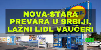 Nova-stara prevara u Srbiji, lažni Lidl vaučeri