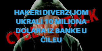 Hakeri diverzijom ukrali 10 miliona dolara iz banke u Čileu