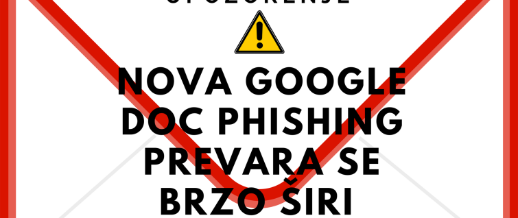 Nova Google Doc phishing prevara