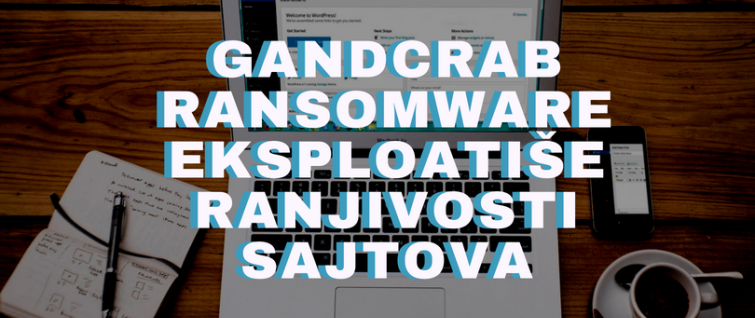 GandCrab ransomware eksploatiše ranjivosti sajtova
