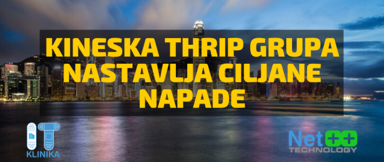 Kineska Thrip grupa nastavlja ciljane napade