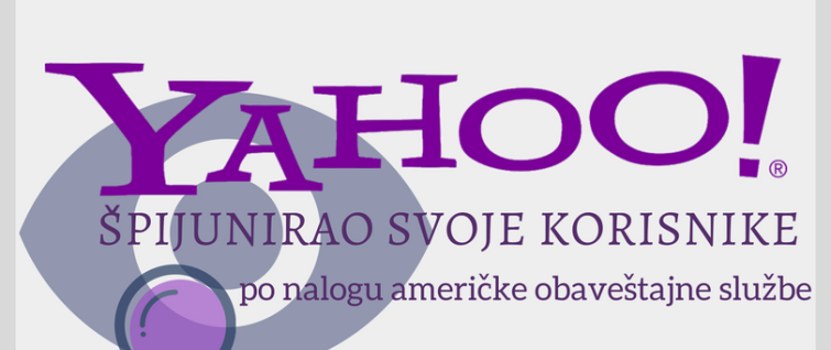 Yahoo špijunirao svoje korisnike po nalogu američke obaveštajne službe