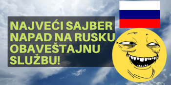 Najveći sajber napad na rusku obaveštajnu službu!