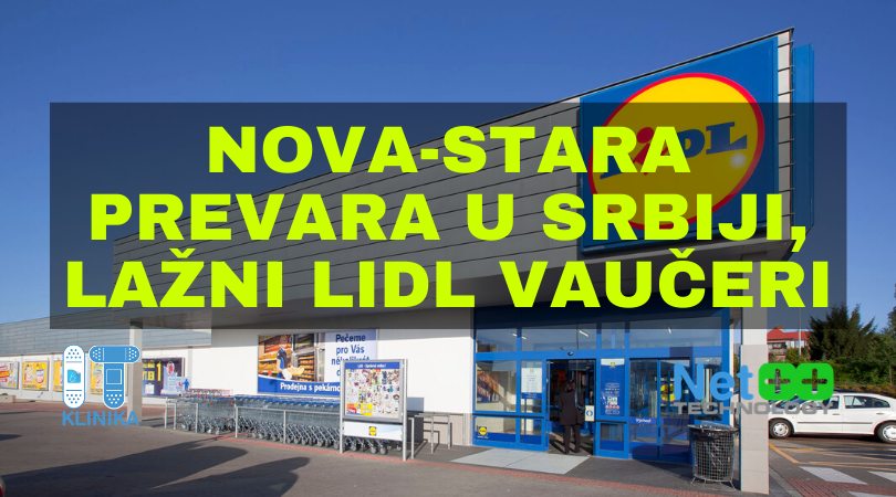 Nova-stara prevara u Srbiji, lažni Lidl vaučeri | IT klinika